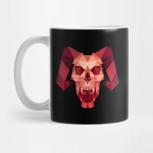 Horned Skull Mug